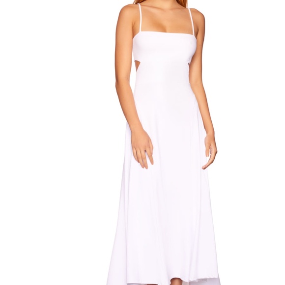 Susana Monaco thin strap open back highlow dress - Picture 3 of 12